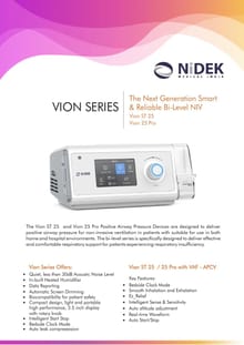 Nidek Vion ST 25 Bi-Level NIV