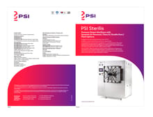 PSI Sterilis 6060120 Rectangular Steam Sterilizer