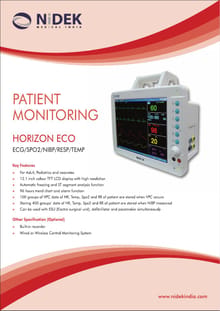 Nidek Horizon Eco Patient Monitor
