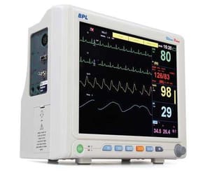 BPL Ultima Prime patient monitor with 12.1 inch display