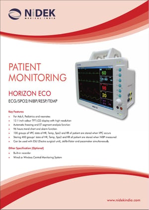 Nidek Horizon Eco Patient Monitor