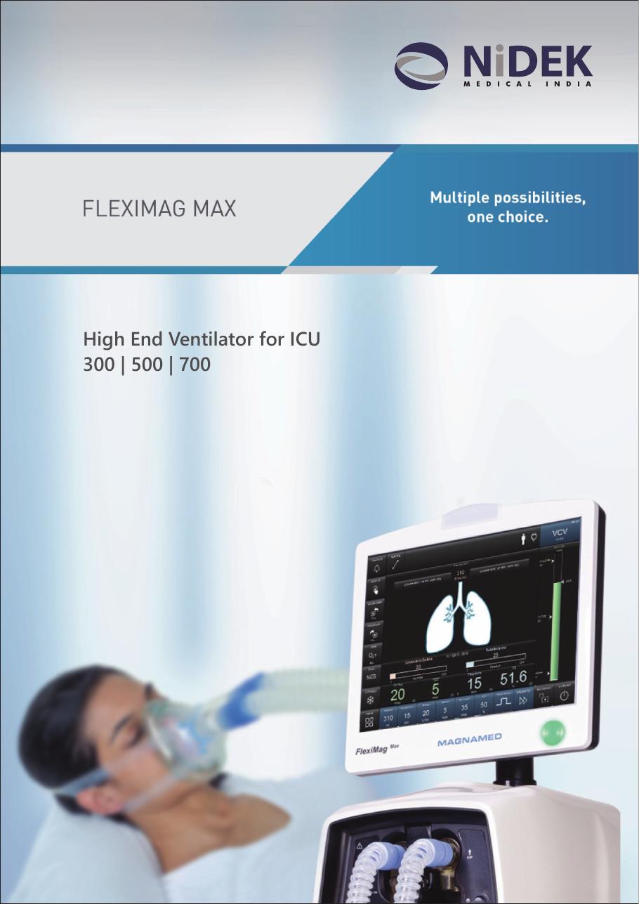 Nidek Fleximag Max 300 ICU Ventilator