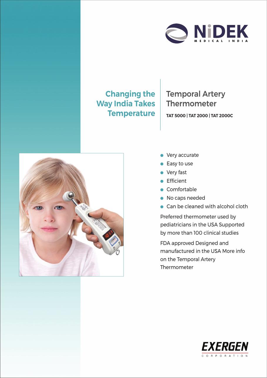 Exergen TAT-2000C Temporal Artery Thermometer