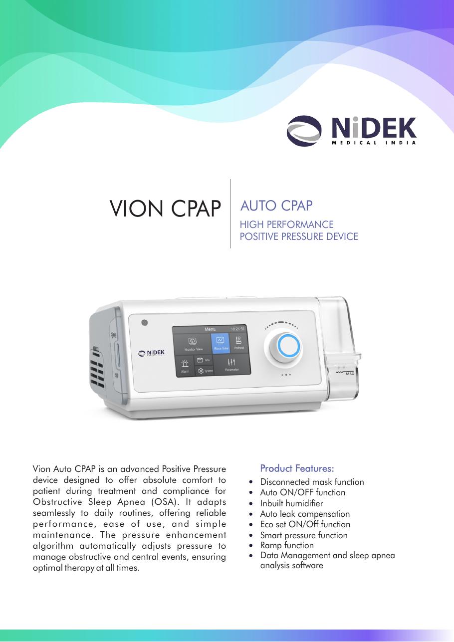 Nidek Vion Auto CPAP