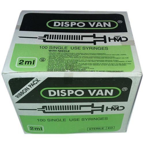 Dispovan 2 mL Disposable Syringe